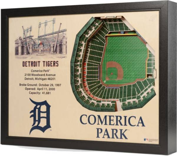 Detroit Tigers MDF Wood Wall Art