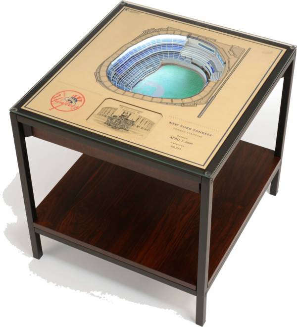 You The Fan New York Yankees 25-Layer StadiumViews Lighted End Table product image