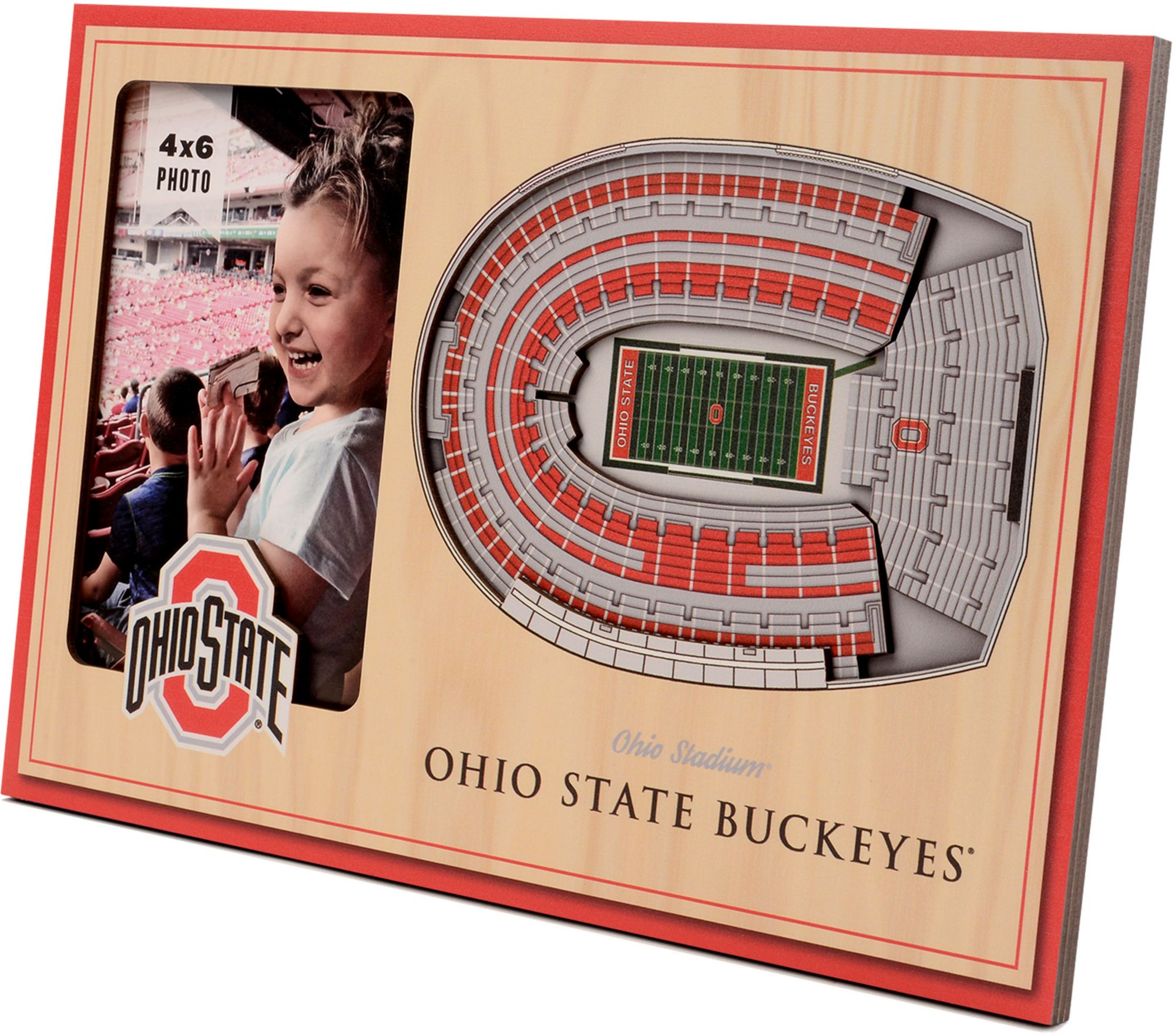 You the Fan Ohio State Buckeyes 3D Picture Frame