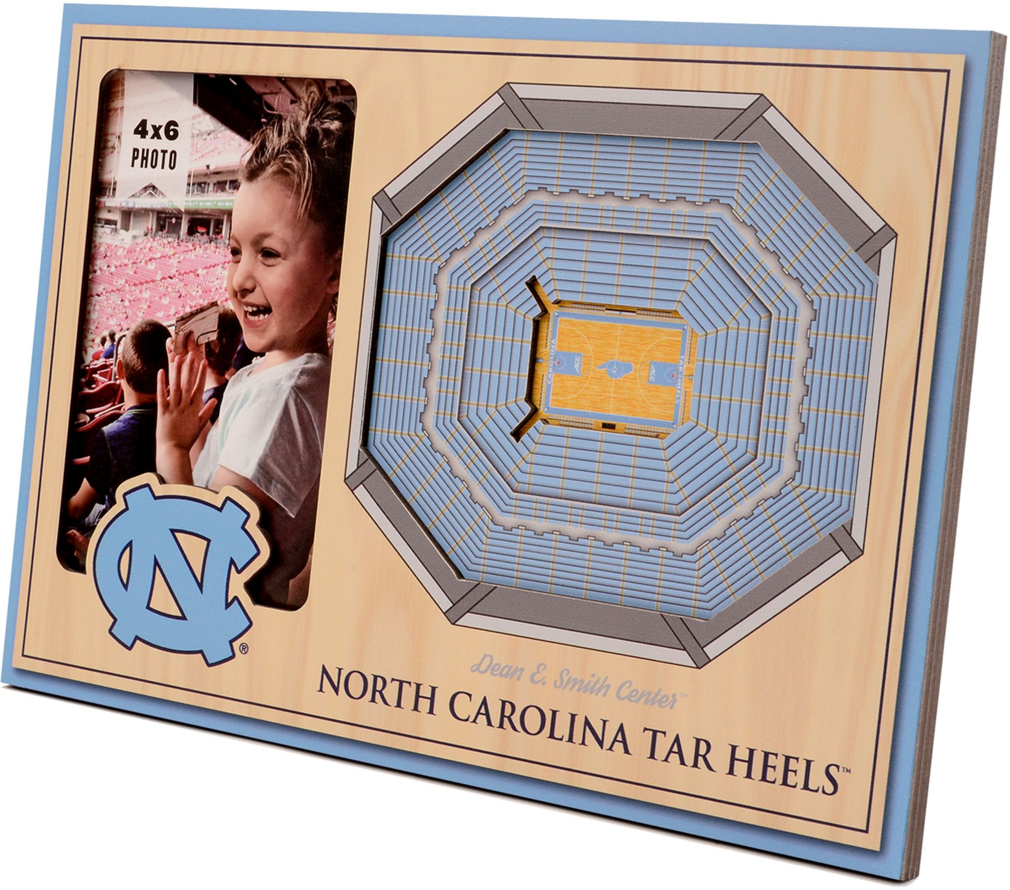 You the Fan North Carolina Tar Heels 3D Picture Frame