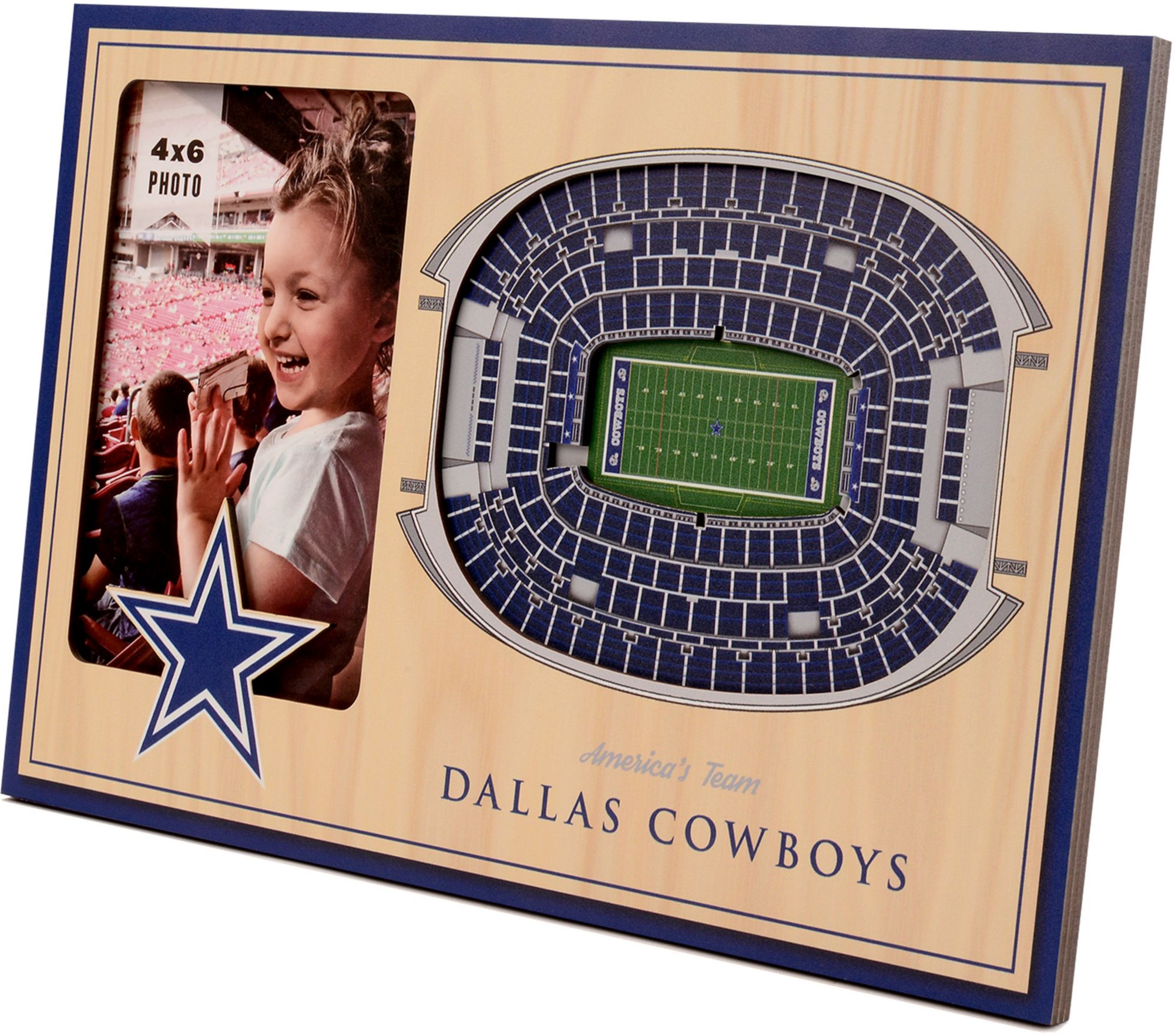 YouTheFan Dallas Cowboys 3D Picture Frame product image