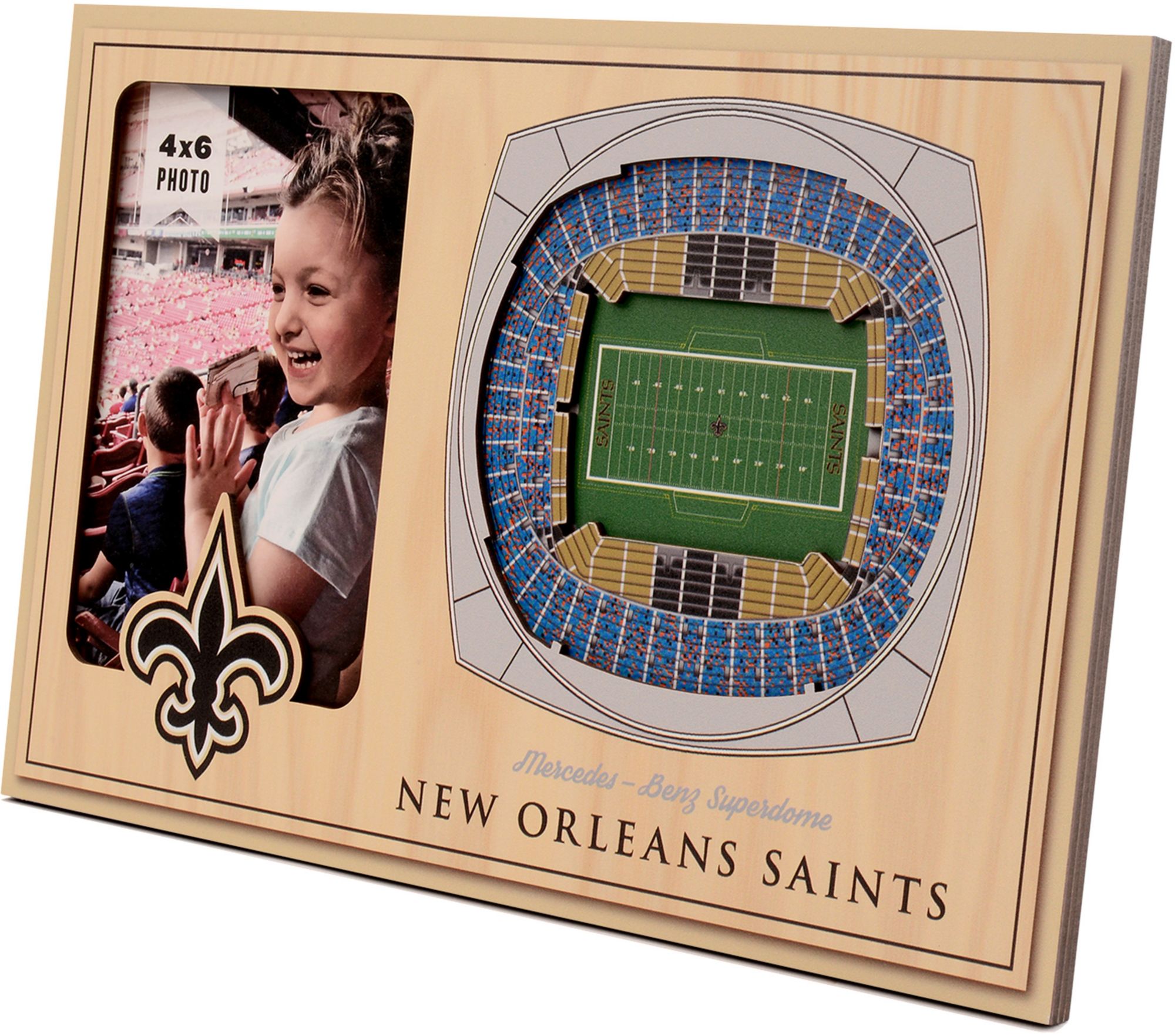 YouTheFan New Orleans Saints 3D Picture Frame product image