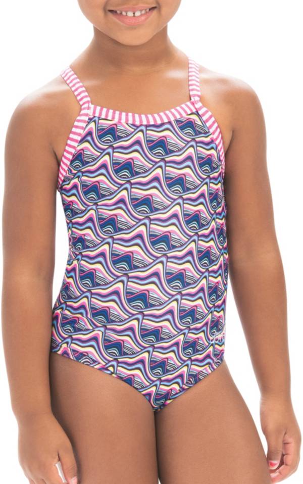 Dolfin Girls' Uglies Little Dolfin Print One Piece Swimsuit product image
