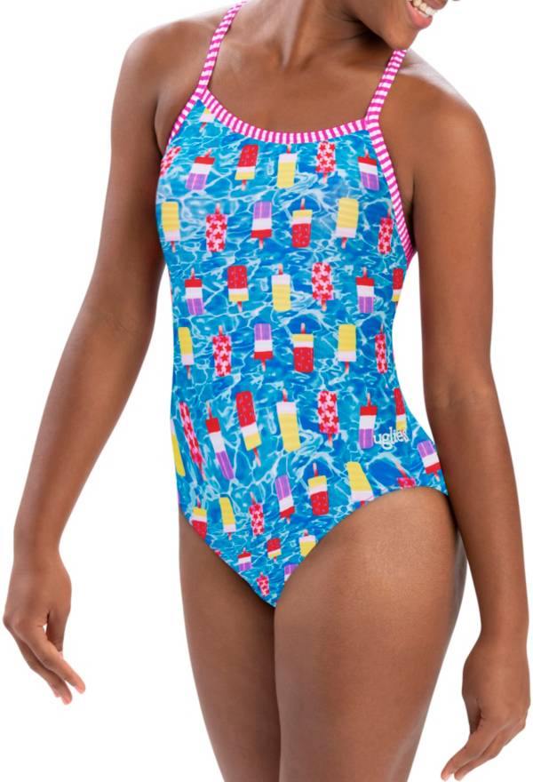Dolfin Women's Uglies Print V-2 Back One Piece Swimsuit product image