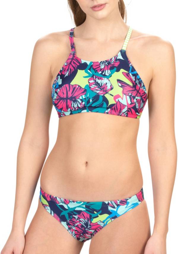 Dolfin Women's Uglies Revibe Print Crop Bikini Top product image