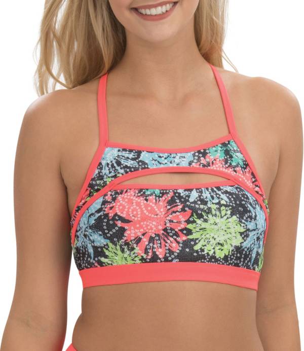 Dolfin Women's Uglies Revibe Print T-Strap Bikini Top product image
