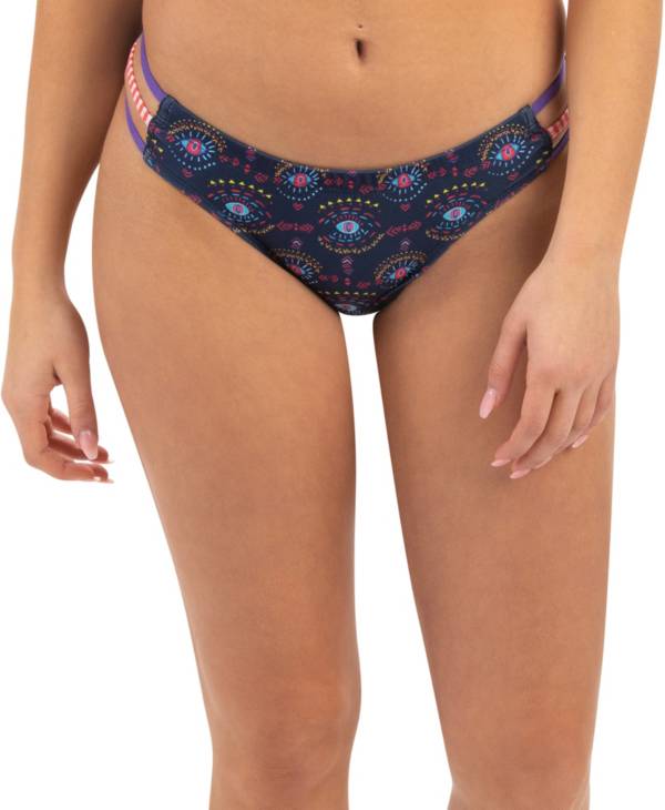 Dolfin Women's Revibe Print Strappy Bikini Bottoms product image