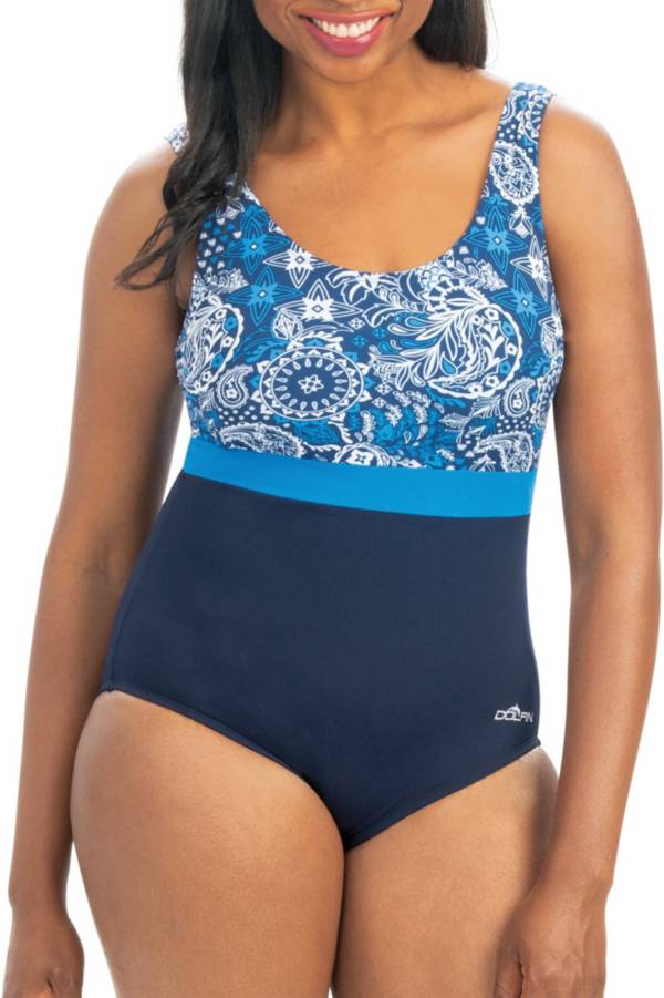 Dolfin Women's Aquashape Moderate Scoop Back Swimsuit