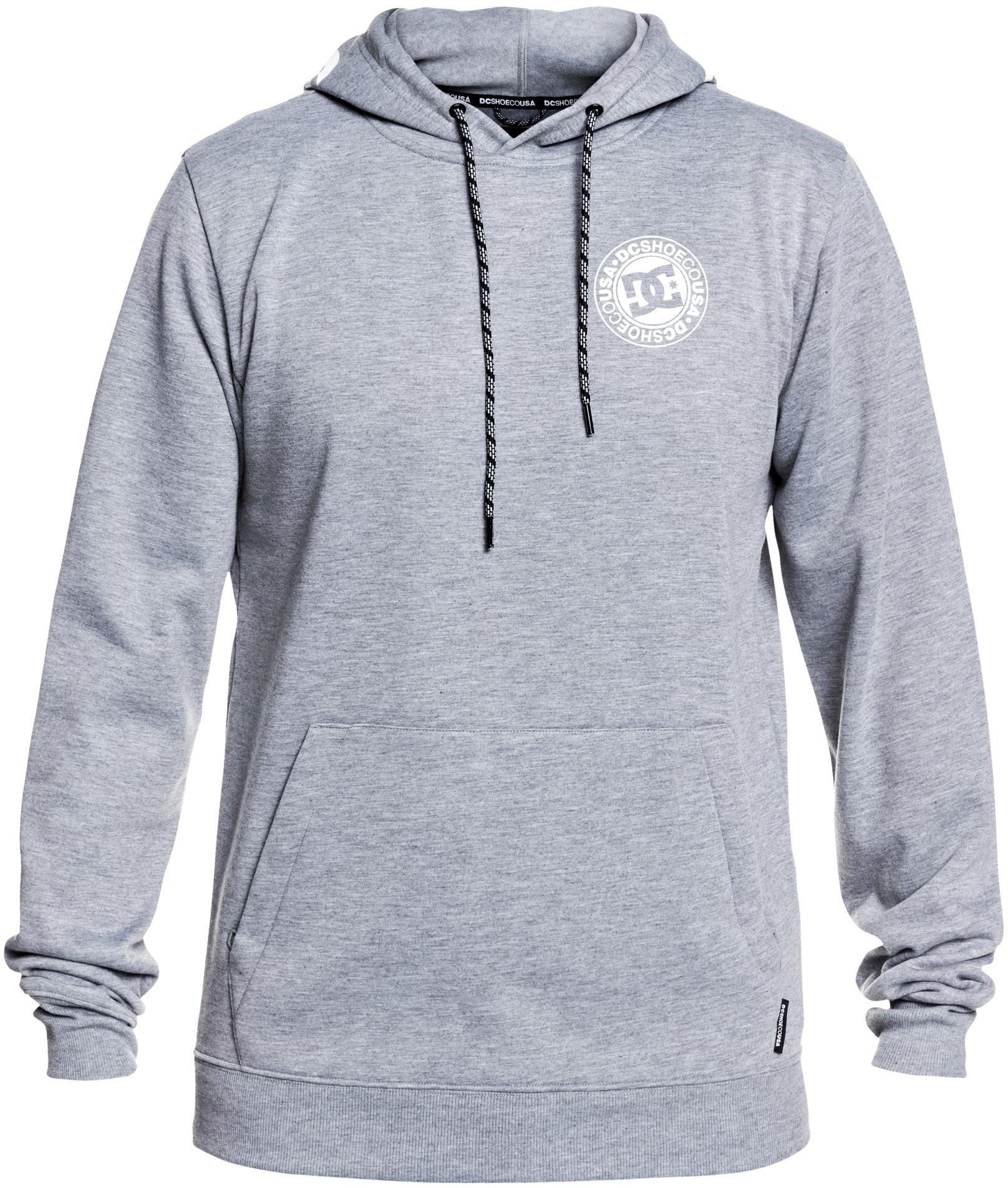 dc grey hoodie