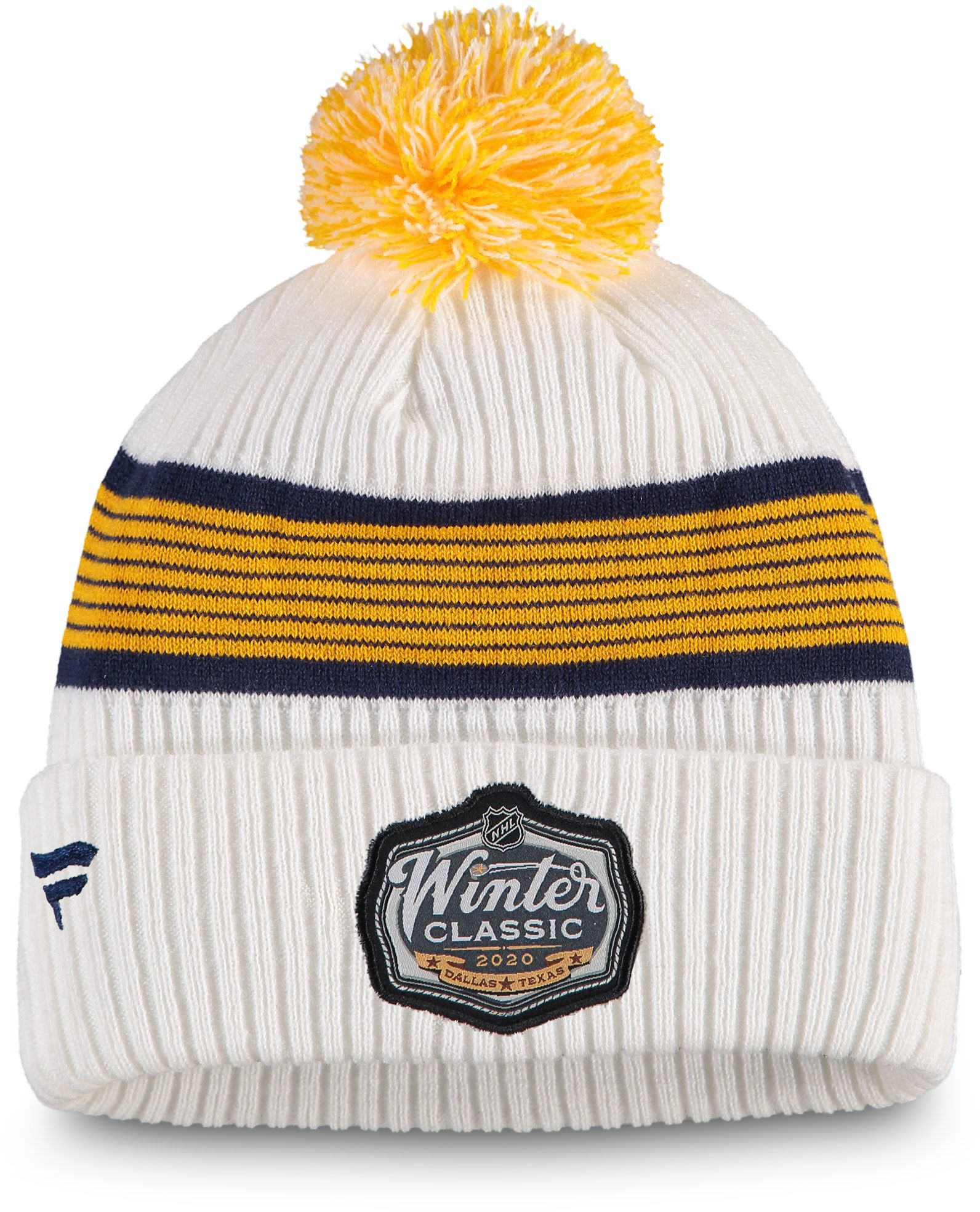 NHL Men's 2020 Winter Classic Nashville Predators Team Pom Knit Beanie product image