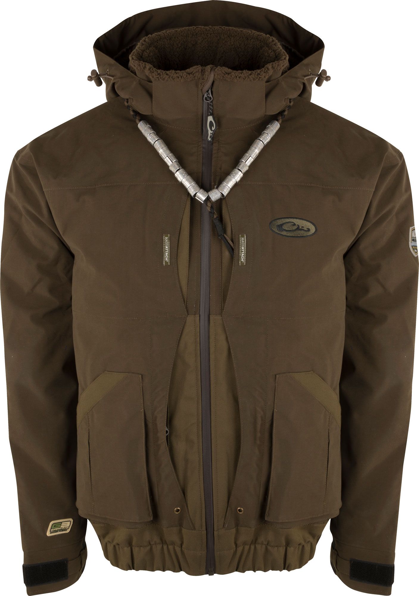 drake heritage down jacket