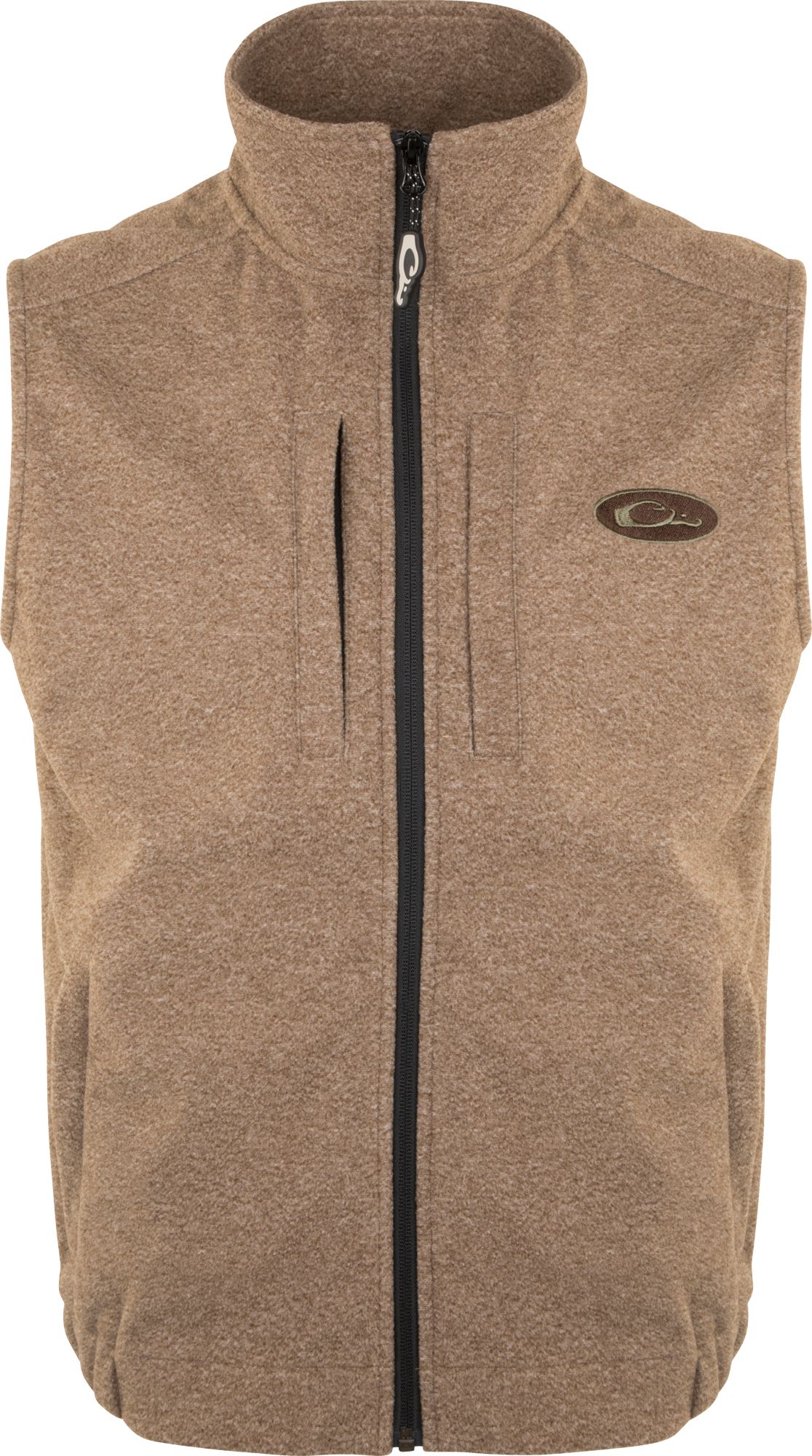 drake waterfowl fleece vest