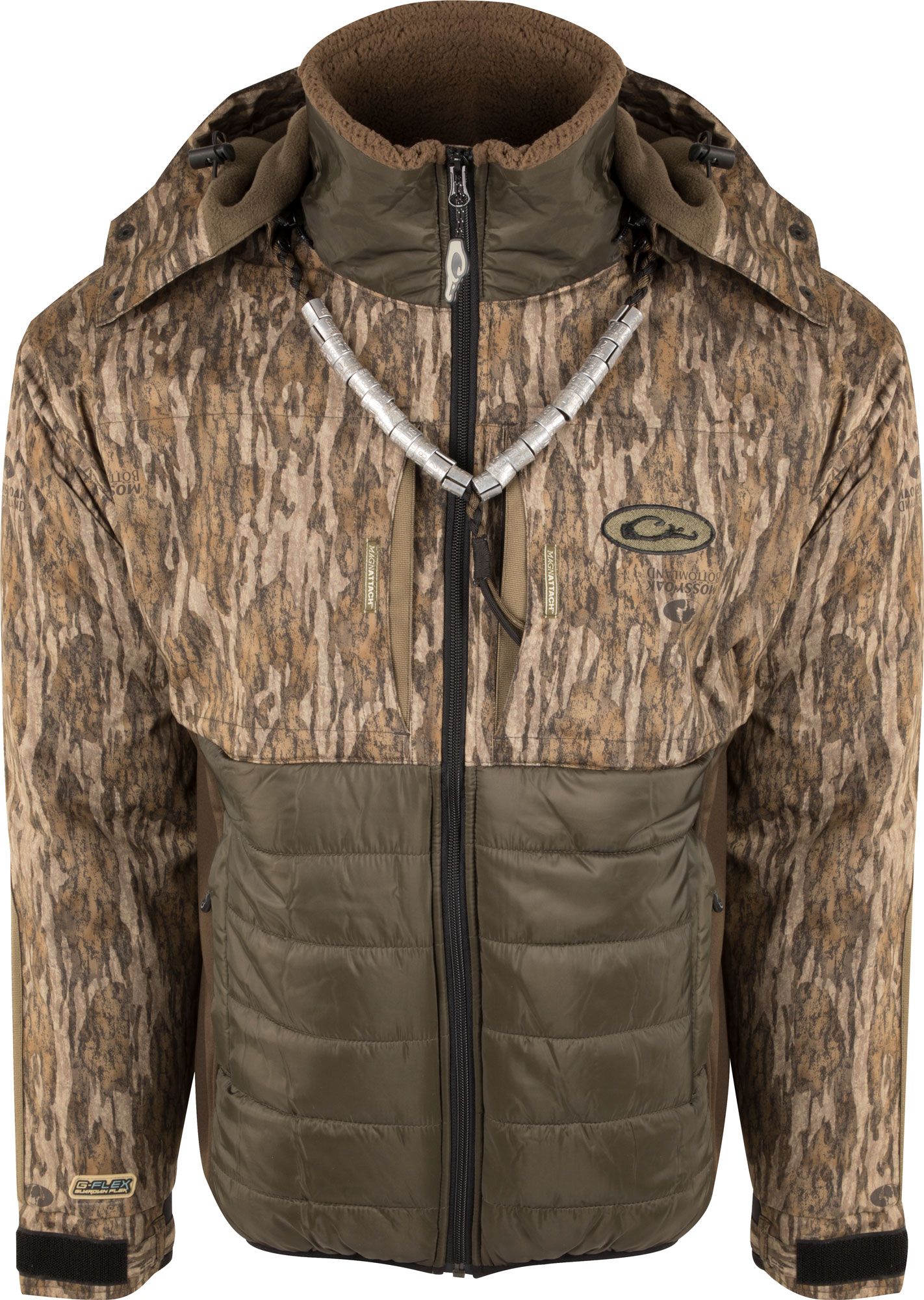 drake waterfowl jacket with hood