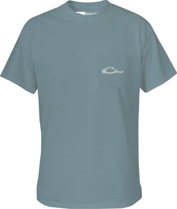 Drake Waterfowl Men's Standing Black Lab T-Shirt product image