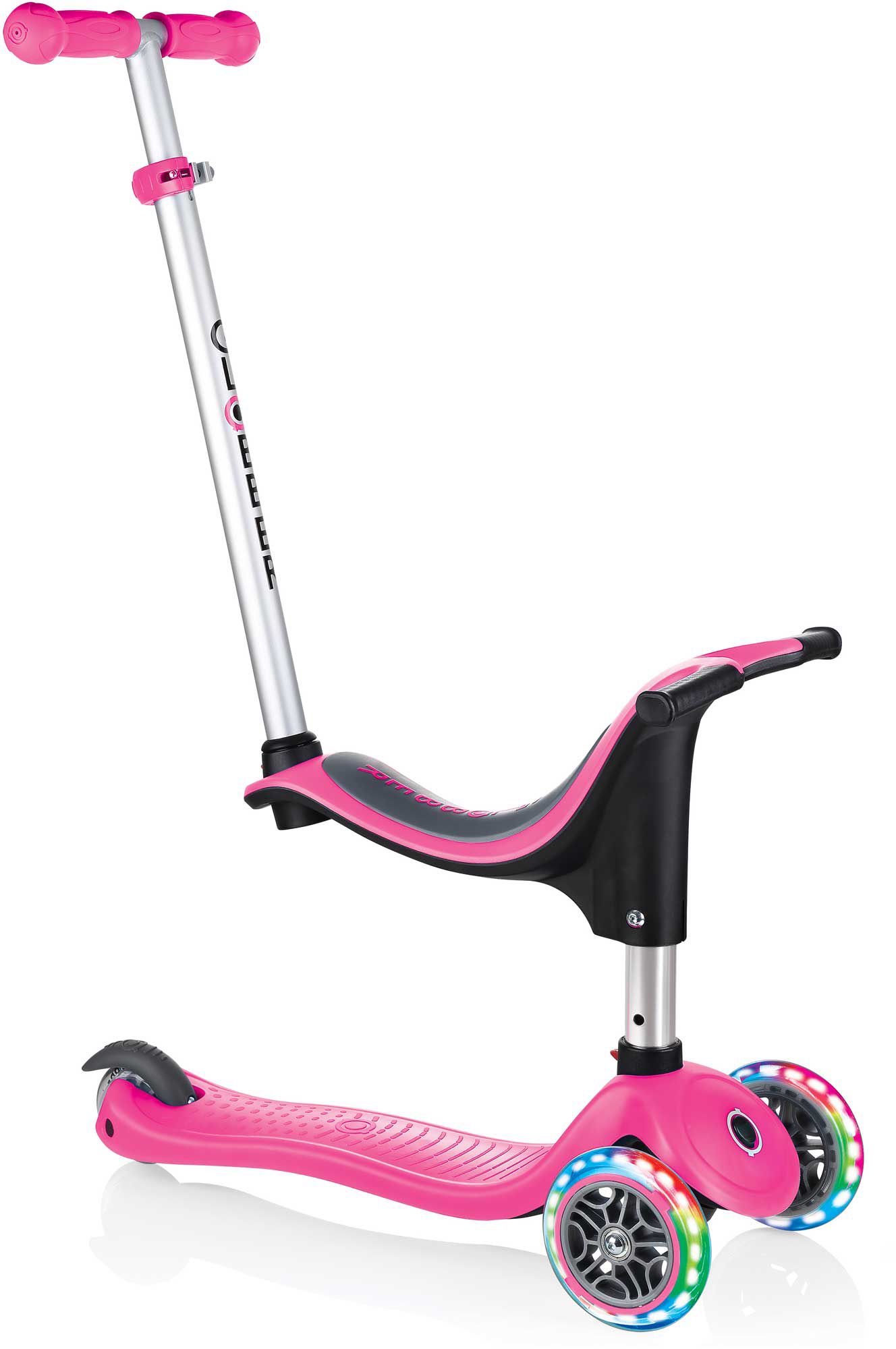 pink light up scooter