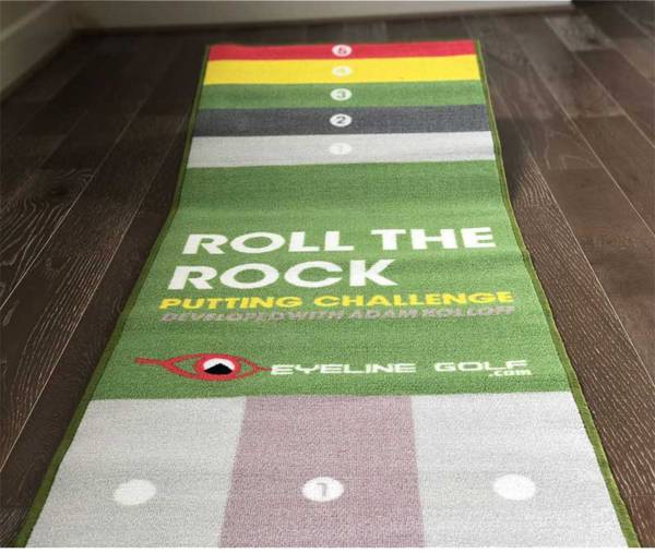EyeLine Golf Roll the Rock Challenge Putting Mat product image