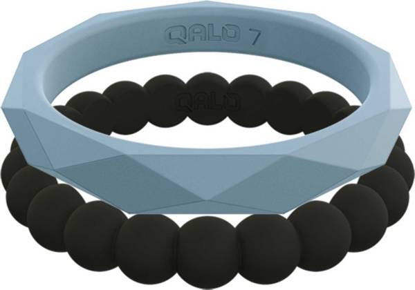 QALO Women's Silicone Stackable Ring Set product image
