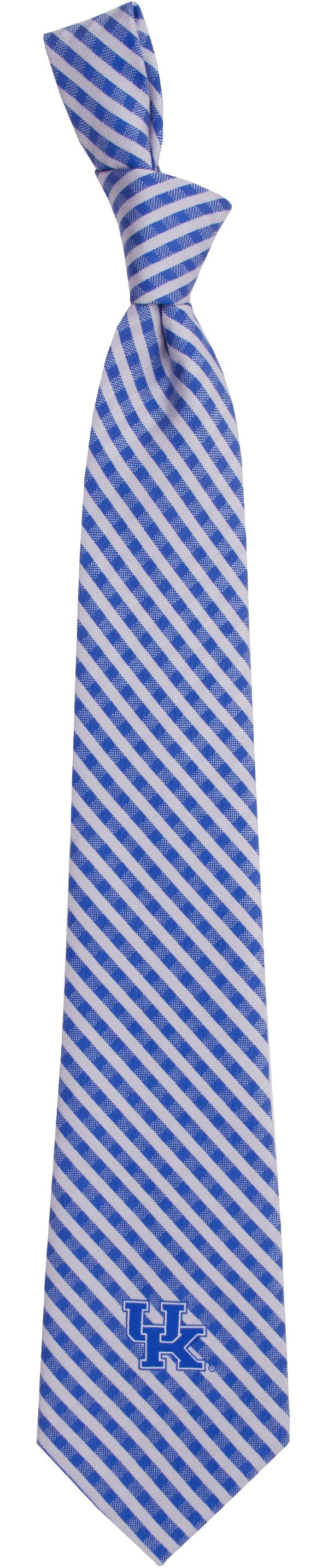 Eagles Wings Kentucky Wildcats Gingham Necktie