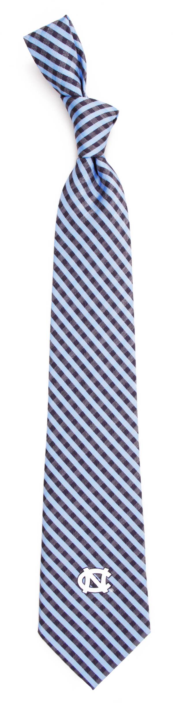 Eagles Wings North Carolina Tar Heels Gingham Necktie