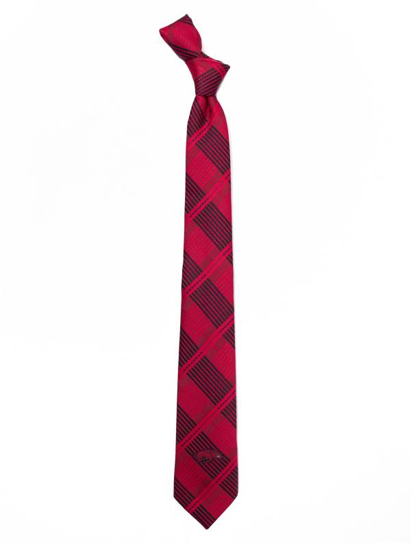 Eagles Wings Arkansas Razorbacks Skinny Plaid Necktie