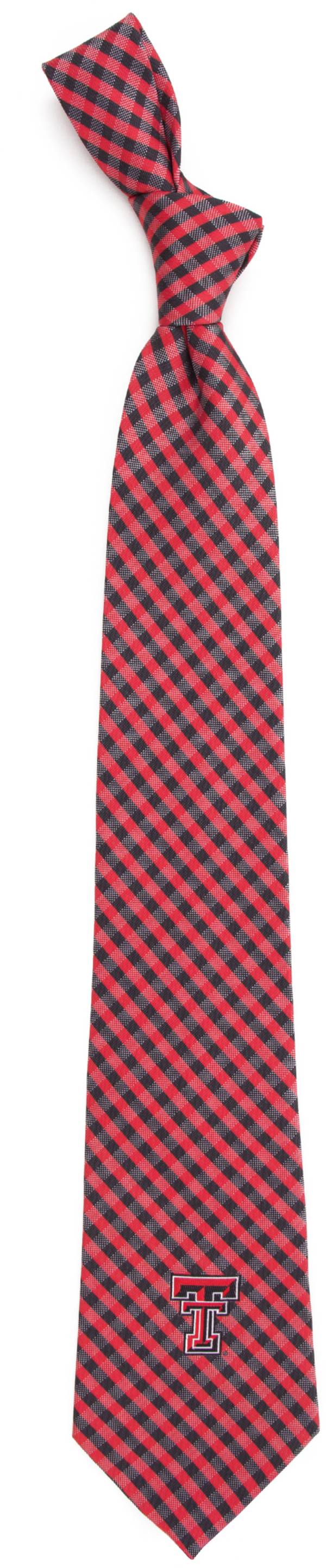 Eagles Wings Texas Tech Red Raiders Gingham Necktie product image