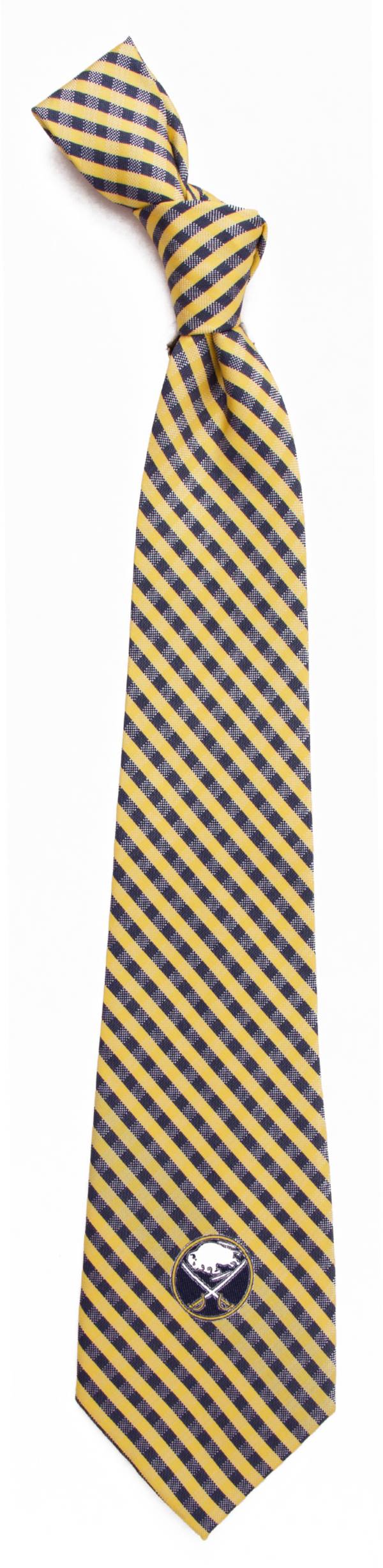 Eagles Wings Buffalo Sabres Gingham Necktie