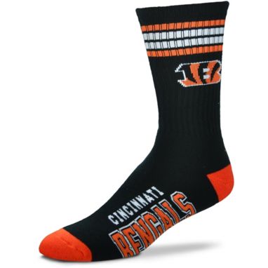 sorry, For Bare Feet Cincinnati Bengals Four Stripe Deuce Socks is currently out of stock
