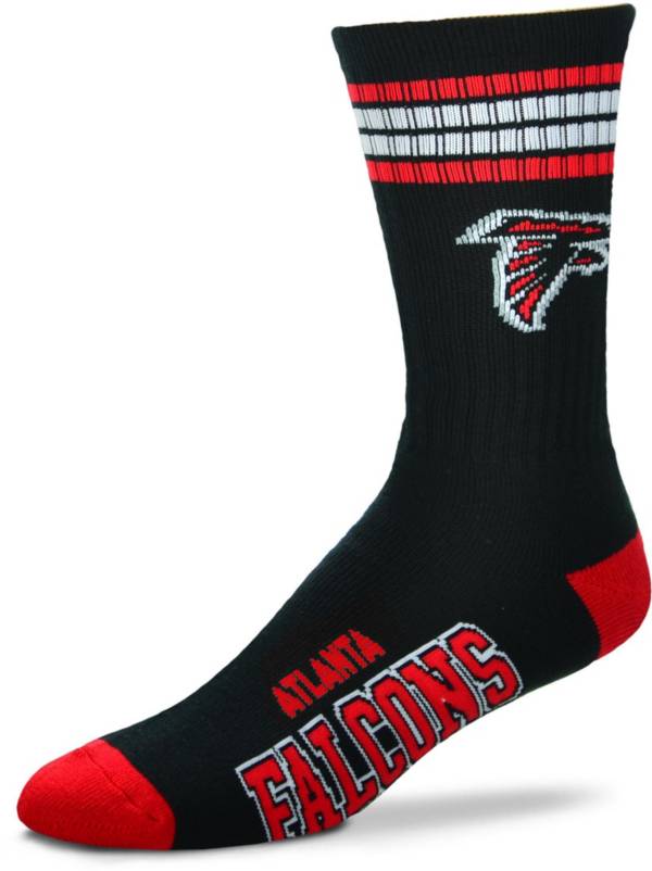 For Bare Feet Atlanta Falcons Four Stripe Deuce Socks product image
