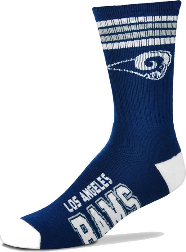 Stance Los Angeles Rams Navy Four Stripe Deuce Socks