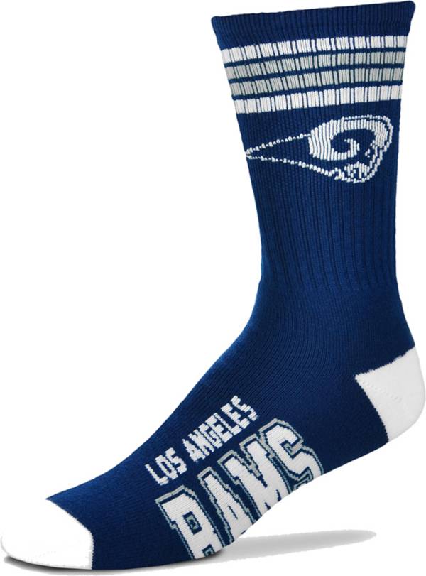 Stance Los Angeles Rams Navy Four Stripe Deuce Socks product image