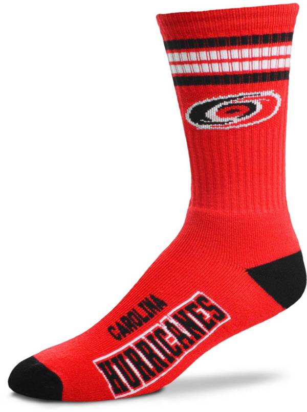 For Bare Feet Carolina Hurricanes Four Stripe Deuce Socks product image