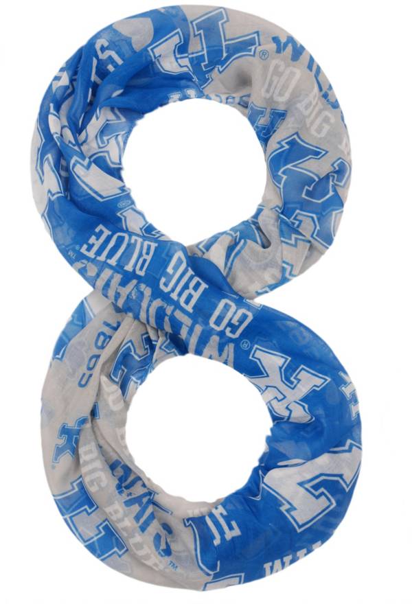 FOCO Kentucky Wildcats Logo Infinity Scarf