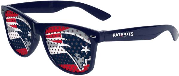 FOCO New England Patriots Logo Sunglasses