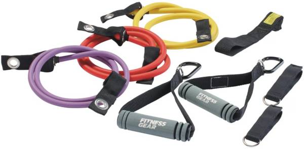 contant geld Ijveraar Experiment Fitness Gear Resistance Tube Kit | Dick's Sporting Goods