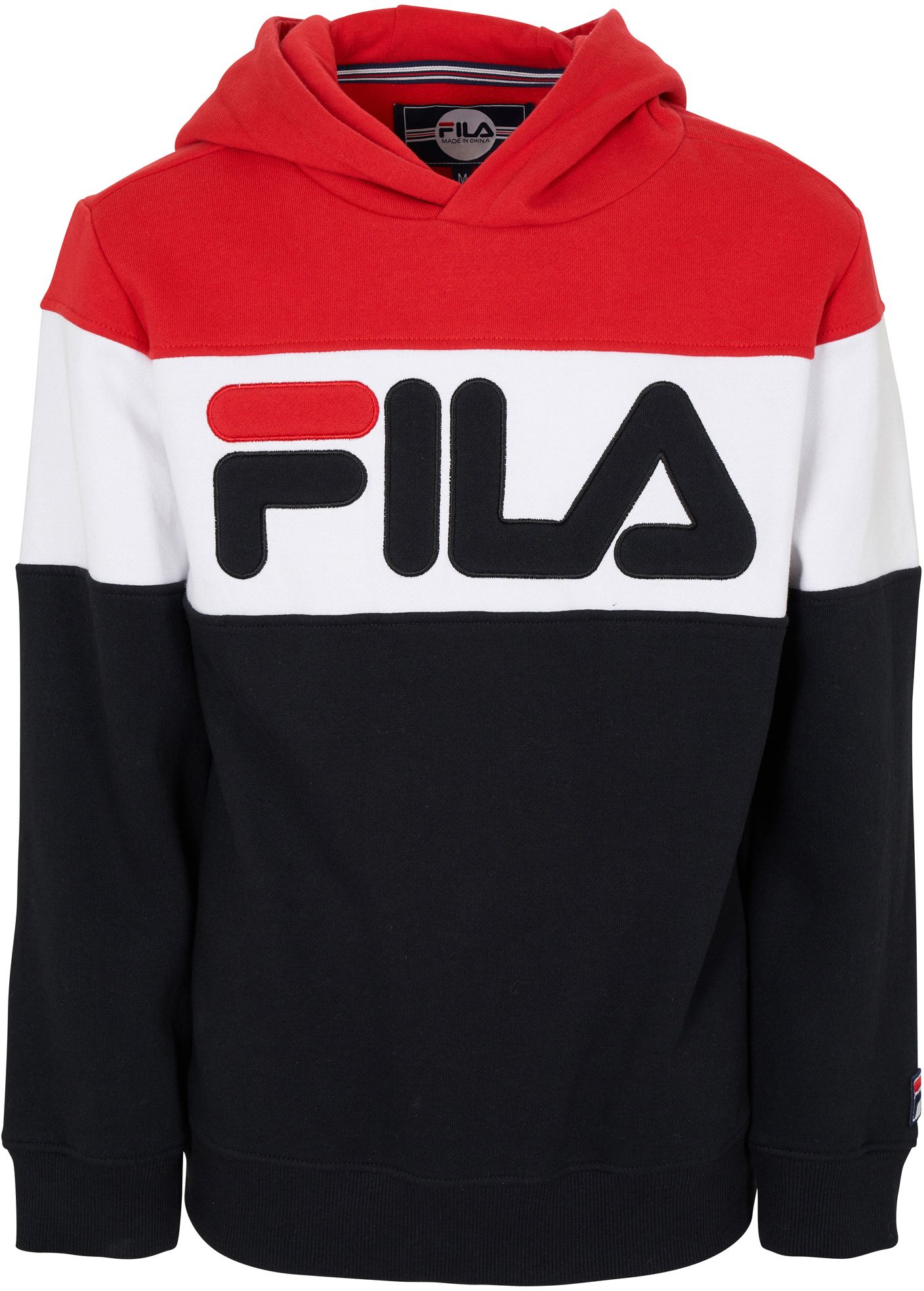 black fila sweatshirt