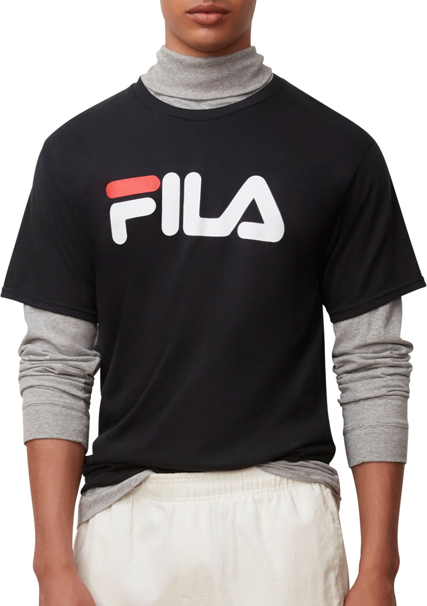 fila black shirt
