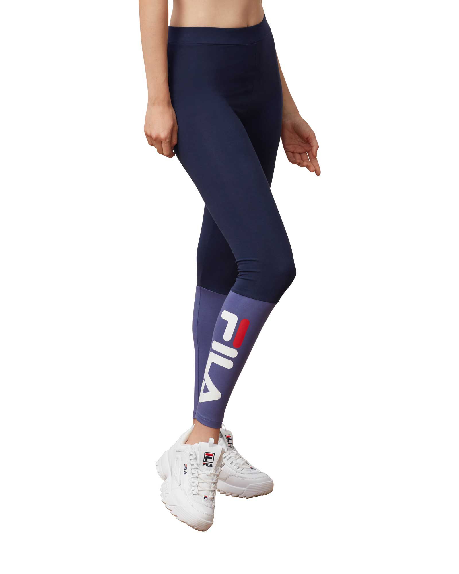 fila leggings navy