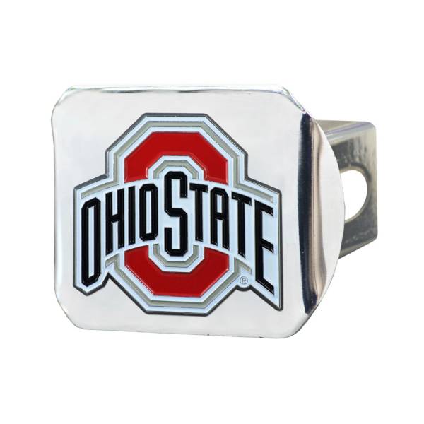 FANMATS Ohio State Buckeyes Chrome Hitch Cover