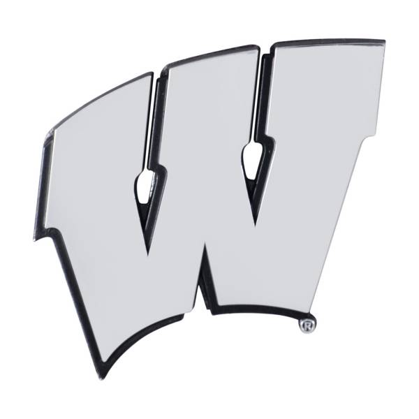 FANMATS Wisconsin Badgers Chrome Emblem