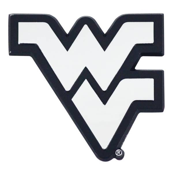 FANMATS West Virginia Mountaineers Chrome Emblem product image