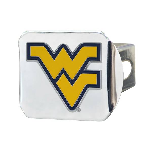 FANMATS West Virginia Mountaineers Chrome Hitch Cover