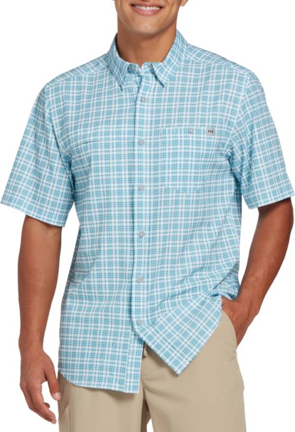 Field & Stream Men's Deep Runner Stretch Plaid Button Up Shirt