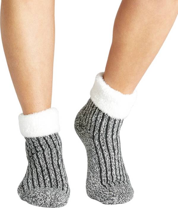 Field & Stream Women's Fold Marl Rib Cozy Cabin Crew Socks