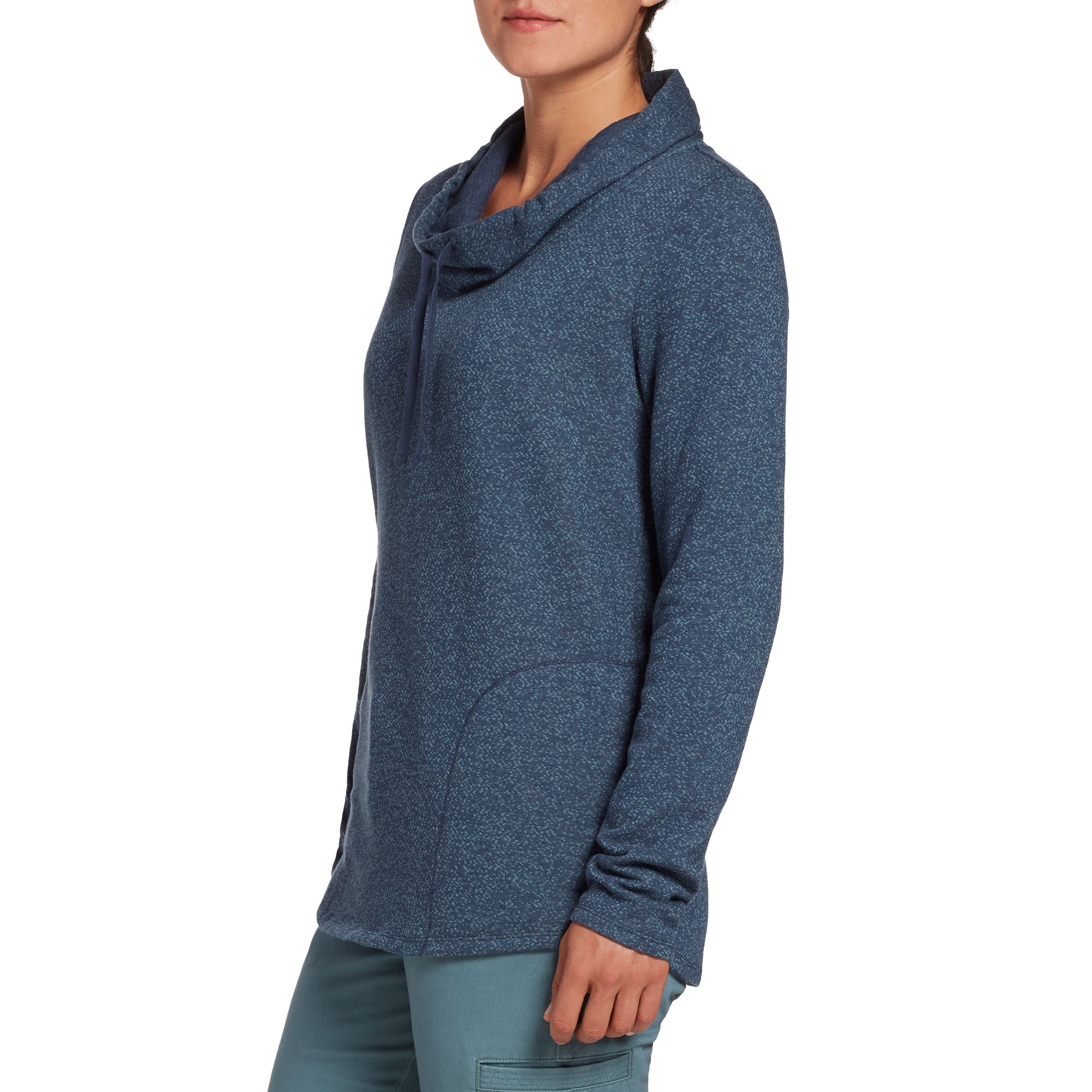 the north face terry funnel neck sweatshirt