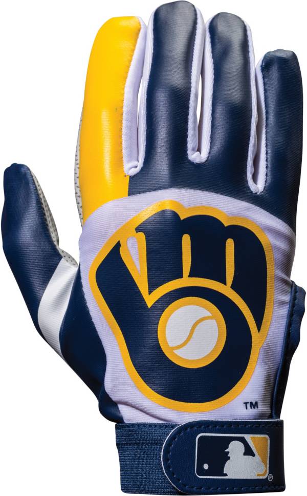 Franklin Milwaukee Brewers Youth Batting Gloves Dick's Sporting Goods