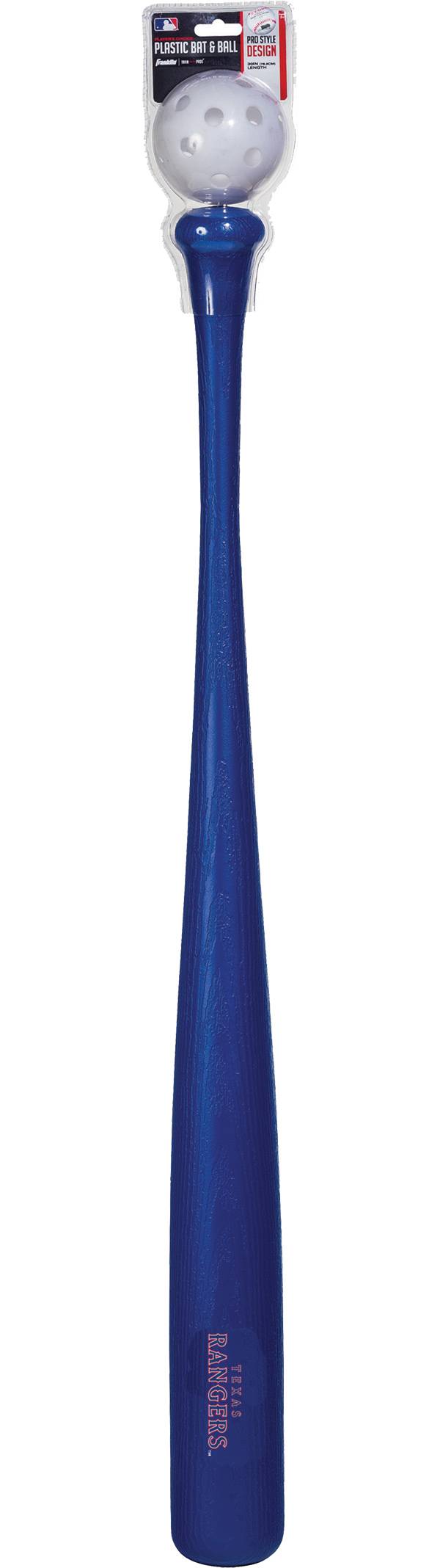 Franklin Texas Rangers Plastic Bat & Ball Set product image