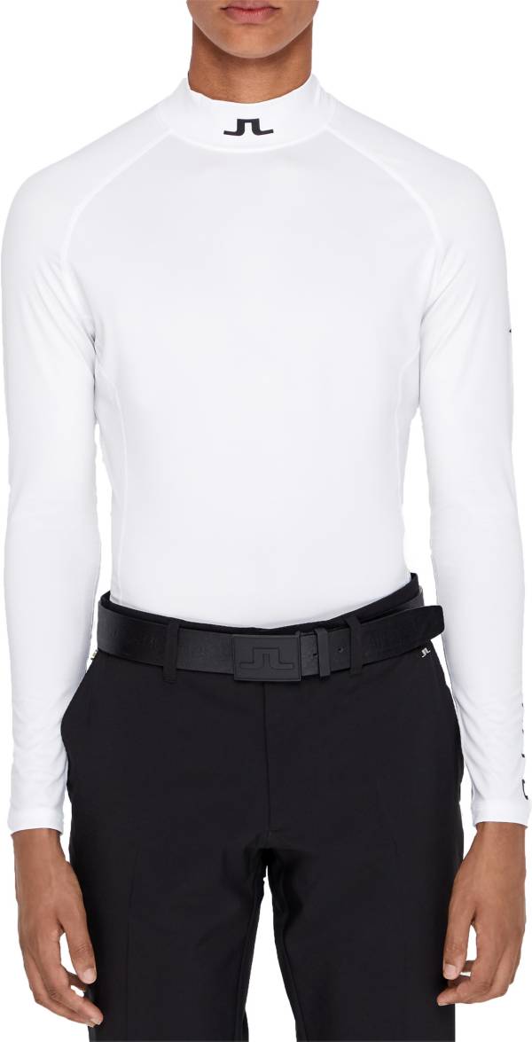 Black Antoine high-neck compression top, J.Lindeberg