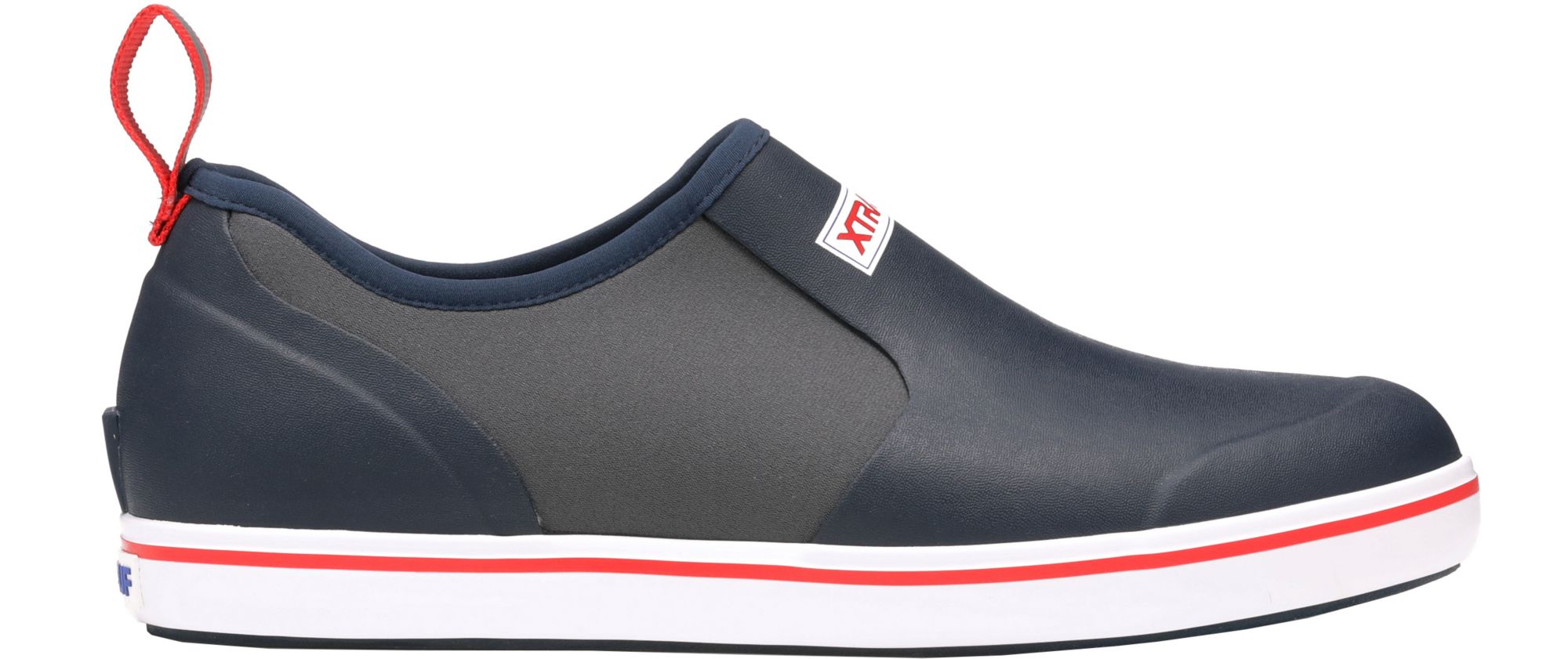 navy deck shoes mens