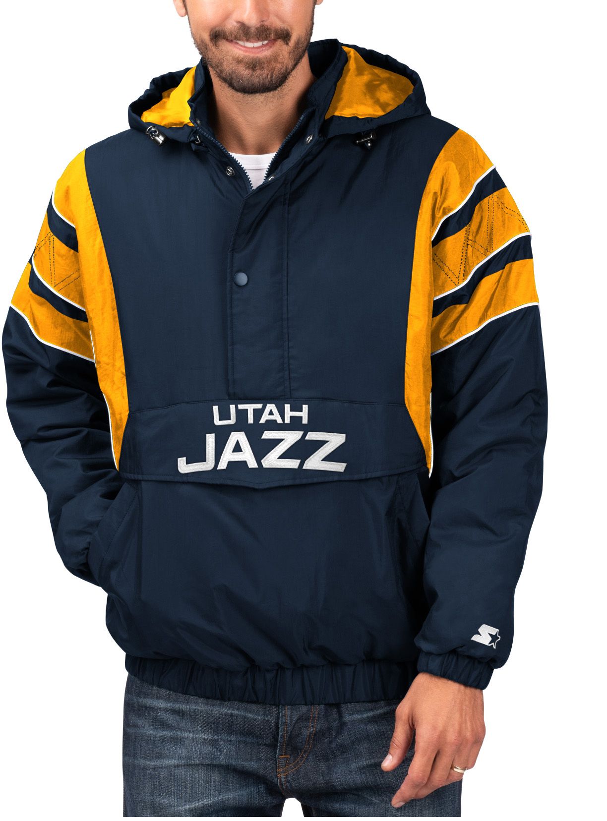 utah jazz starter jacket