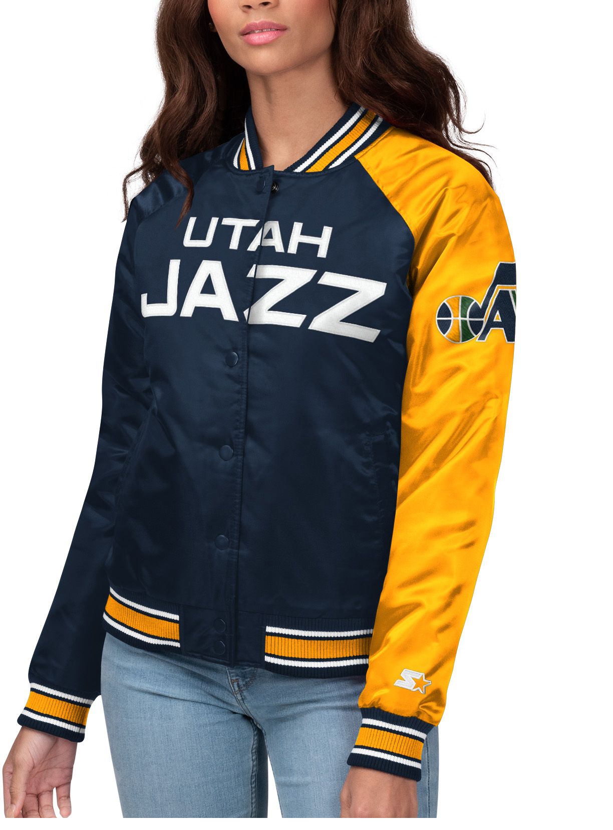 utah jazz starter jacket